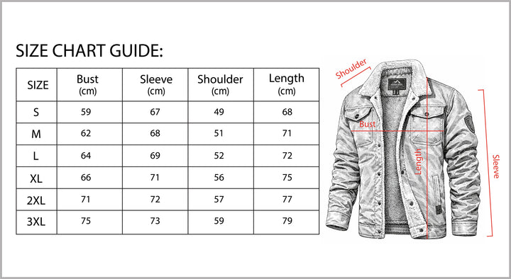 Winter Bomber Jacket Cotton Blend Cold Weather Outerwear-Bon Voyage Vintage