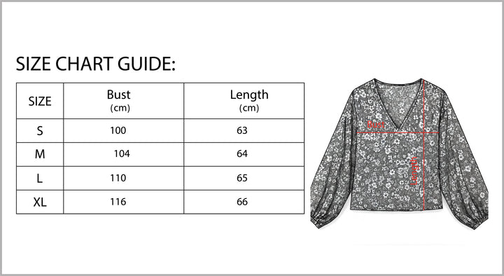 Women's Floral Print Long Sleeve Pullover