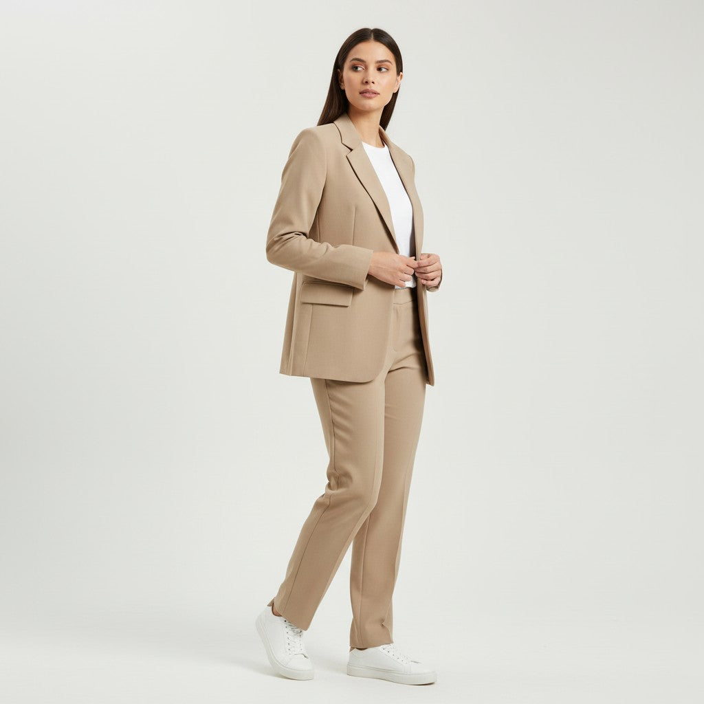 Women’s Blazer and Pants Business Suit Set-Bon Voyage Vintage