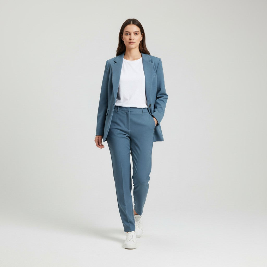 Women’s Blazer and Pants Business Suit Set-Bon Voyage Vintage