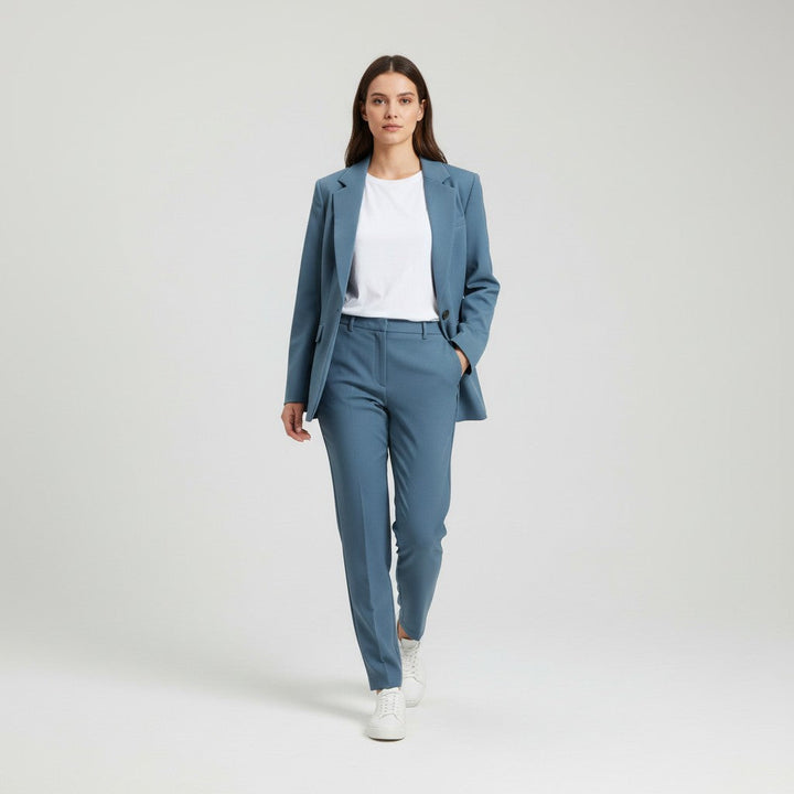 Women’s Blazer and Pants Business Suit Set-Bon Voyage Vintage