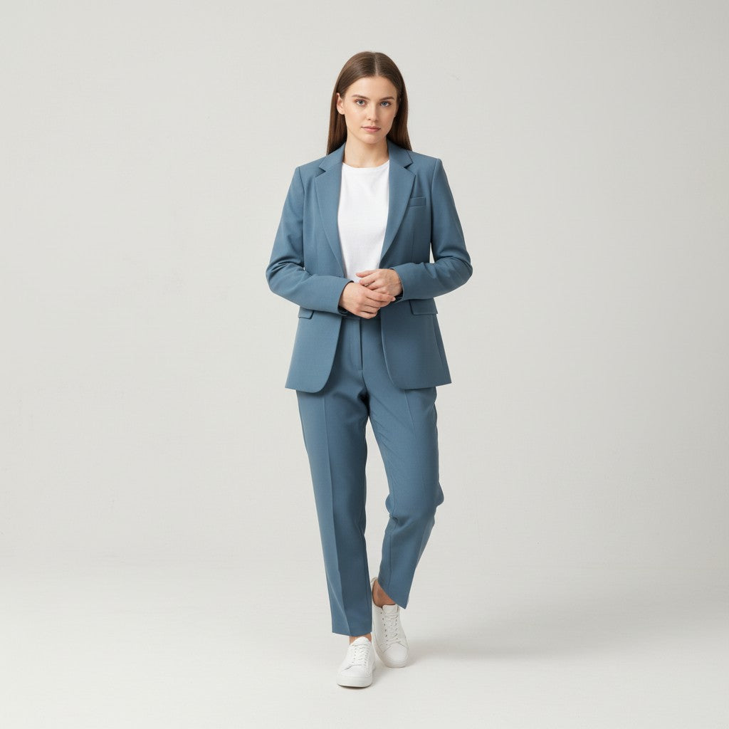 Women’s Blazer and Pants Business Suit Set-Bon Voyage Vintage