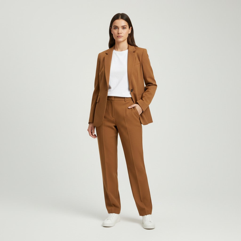 Women’s Blazer and Pants Business Suit Set-Bon Voyage Vintage