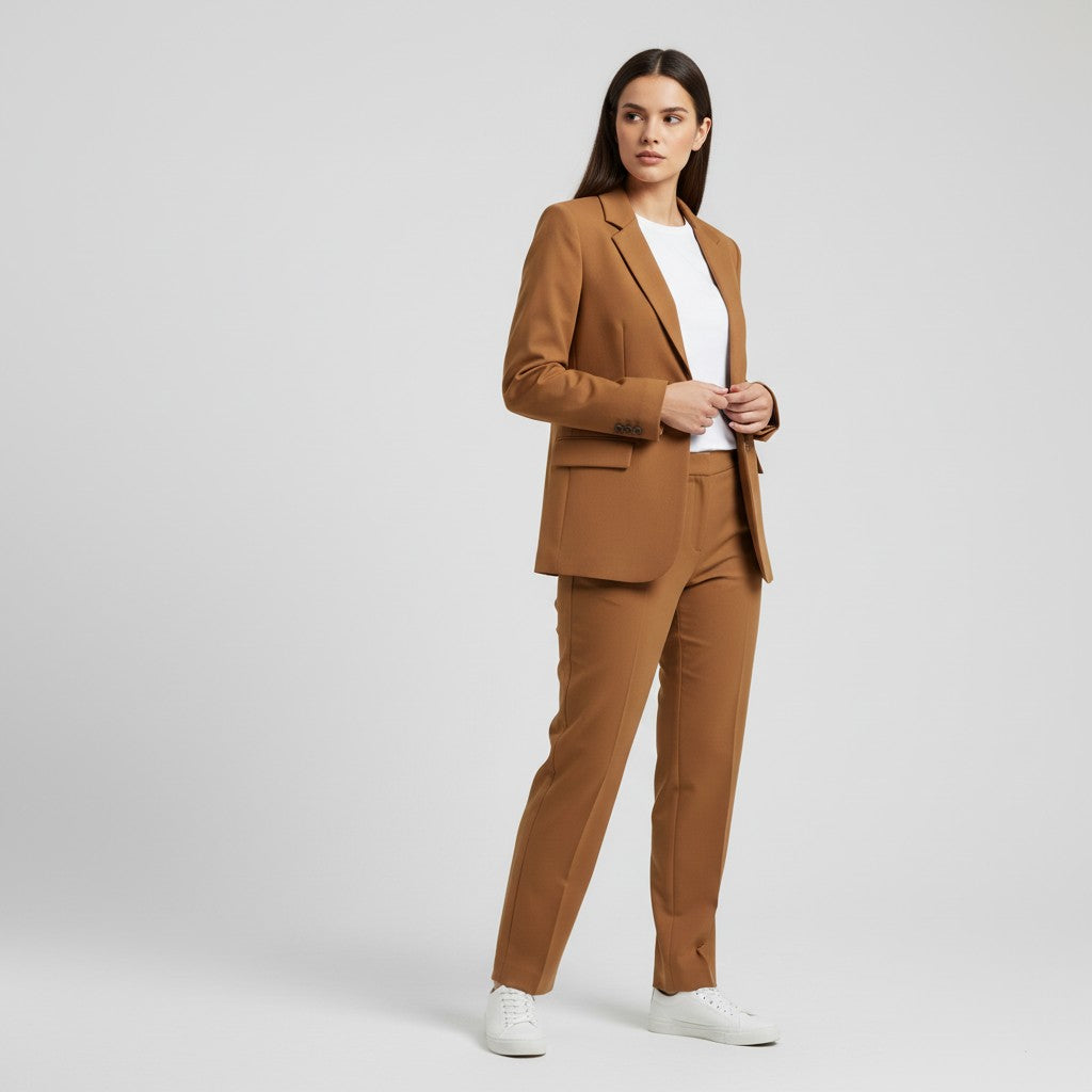 Women’s Blazer and Pants Business Suit Set-Bon Voyage Vintage