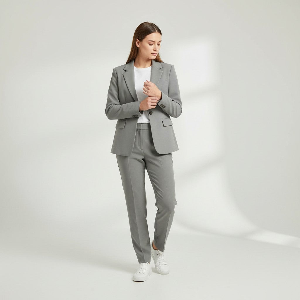Women’s Blazer and Pants Business Suit Set-Bon Voyage Vintage