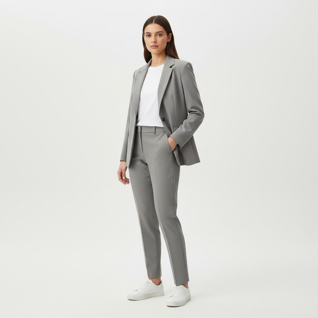 Women’s Blazer and Pants Business Suit Set-Bon Voyage Vintage
