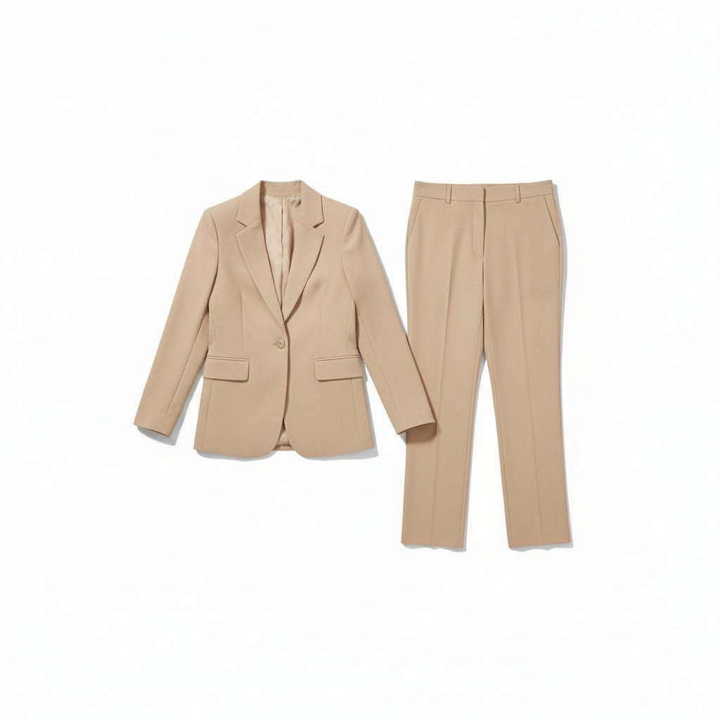Women’s Blazer and Pants Business Suit Set-Bon Voyage Vintage