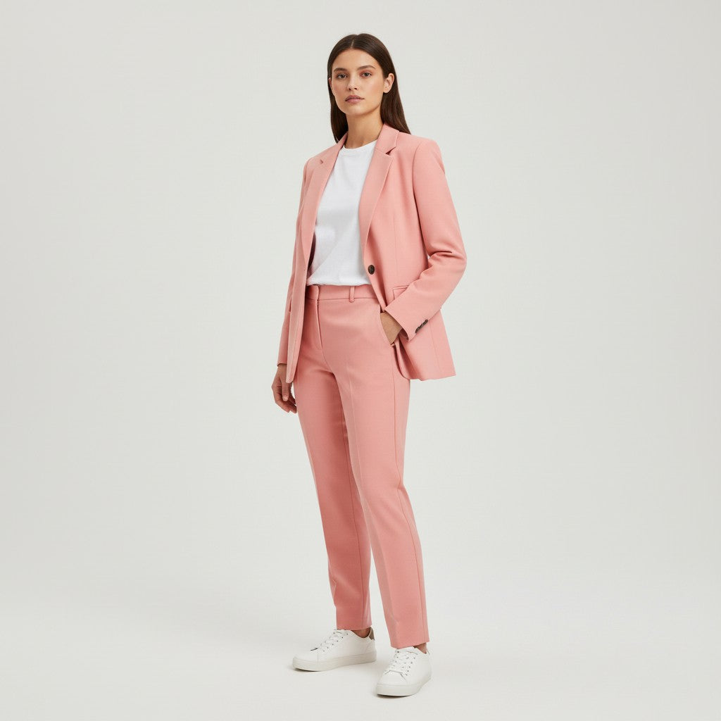 Women’s Blazer and Pants Business Suit Set-Bon Voyage Vintage