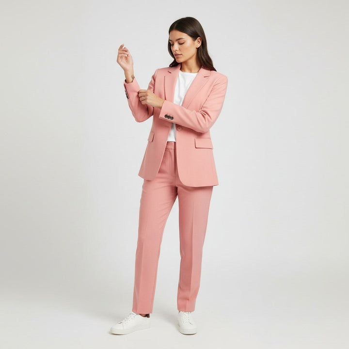 Women’s Blazer and Pants Business Suit Set-Bon Voyage Vintage