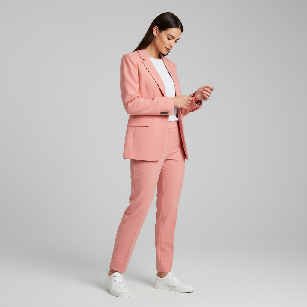 Women’s Blazer and Pants Business Suit Set-Bon Voyage Vintage
