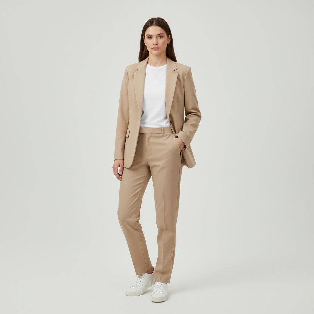 Women’s Blazer and Pants Business Suit Set-Bon Voyage Vintage