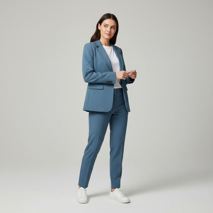 Women’s Blazer and Pants Business Suit Set-Bon Voyage Vintage