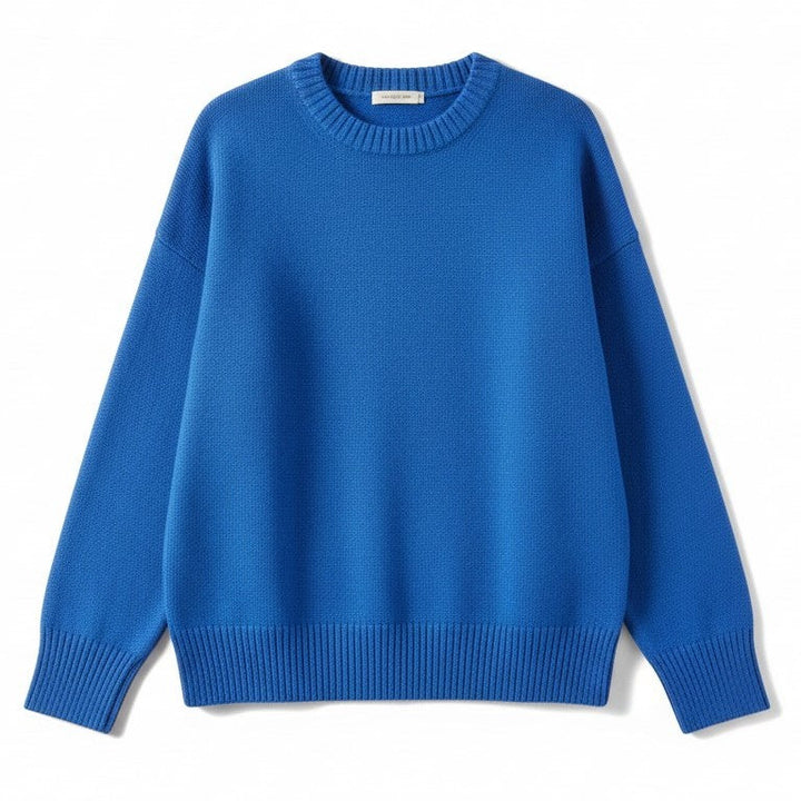 Women’s Cashmere Blend Sweater Soft Elegant Knit Top-Bon Voyage Vintage