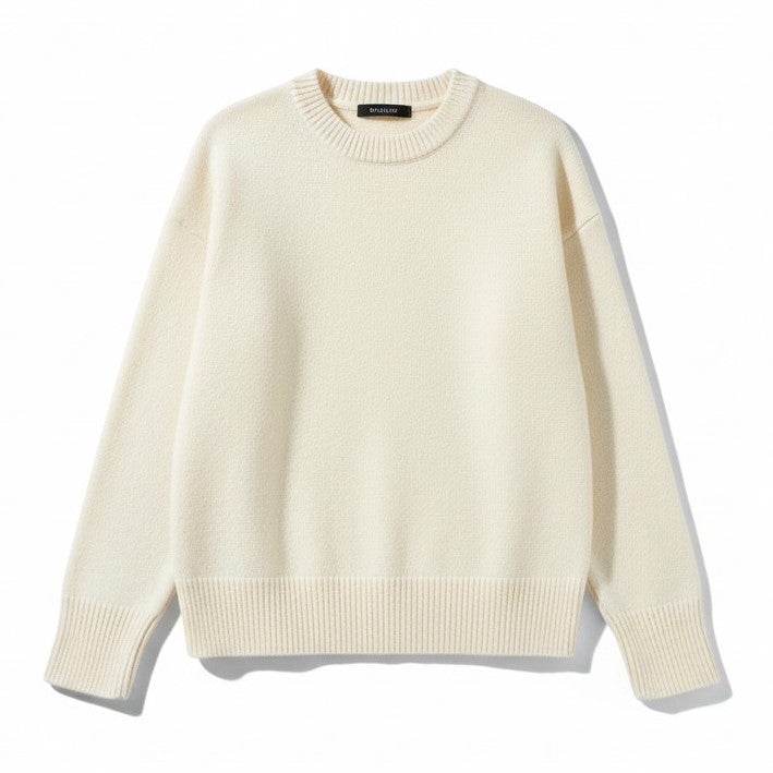 Women’s Cashmere Blend Sweater Soft Elegant Knit Top-Bon Voyage Vintage
