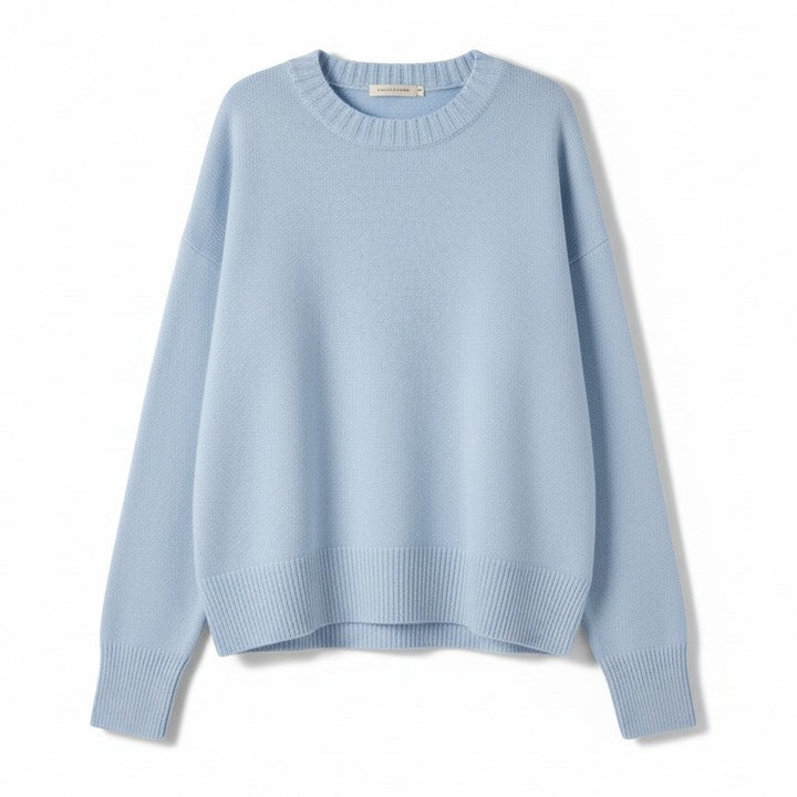Women’s Cashmere Blend Sweater Soft Elegant Knit Top-Bon Voyage Vintage