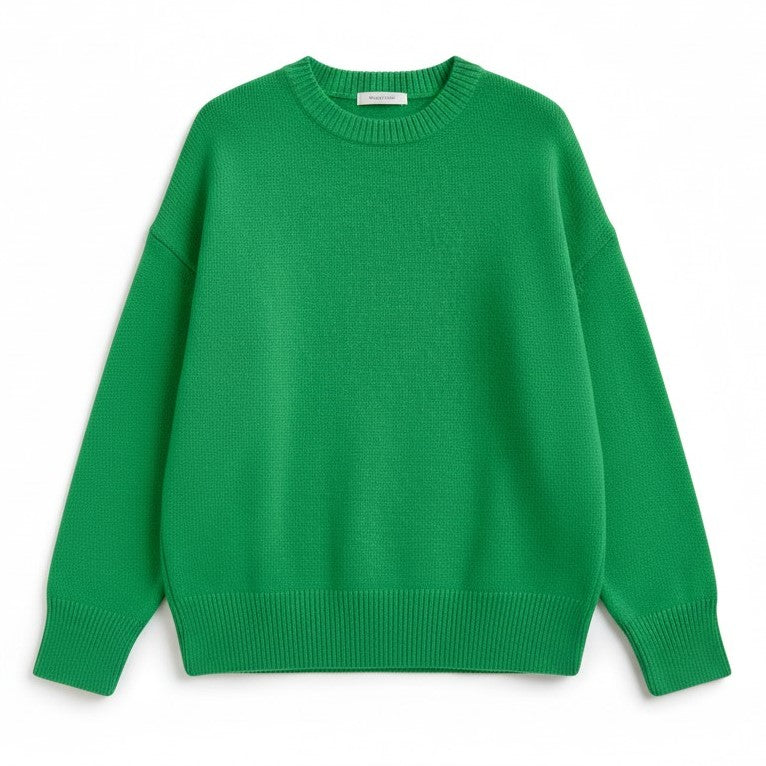 Women’s Cashmere Blend Sweater Soft Elegant Knit Top-Bon Voyage Vintage