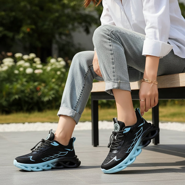 Women's Casual Lace-Up Lightweight Sneakers-Bon Voyage Vintage