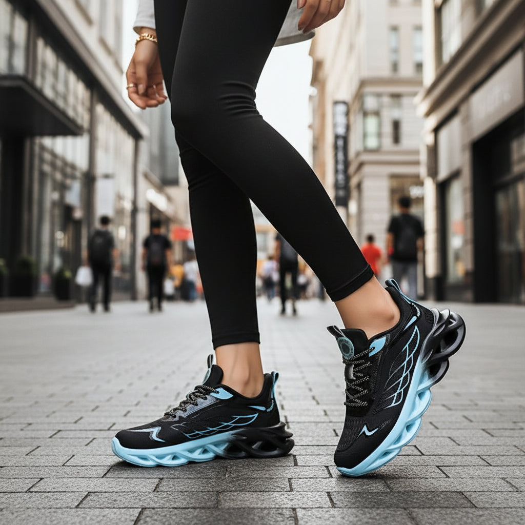 Women's Casual Lace-Up Lightweight Sneakers-Bon Voyage Vintage