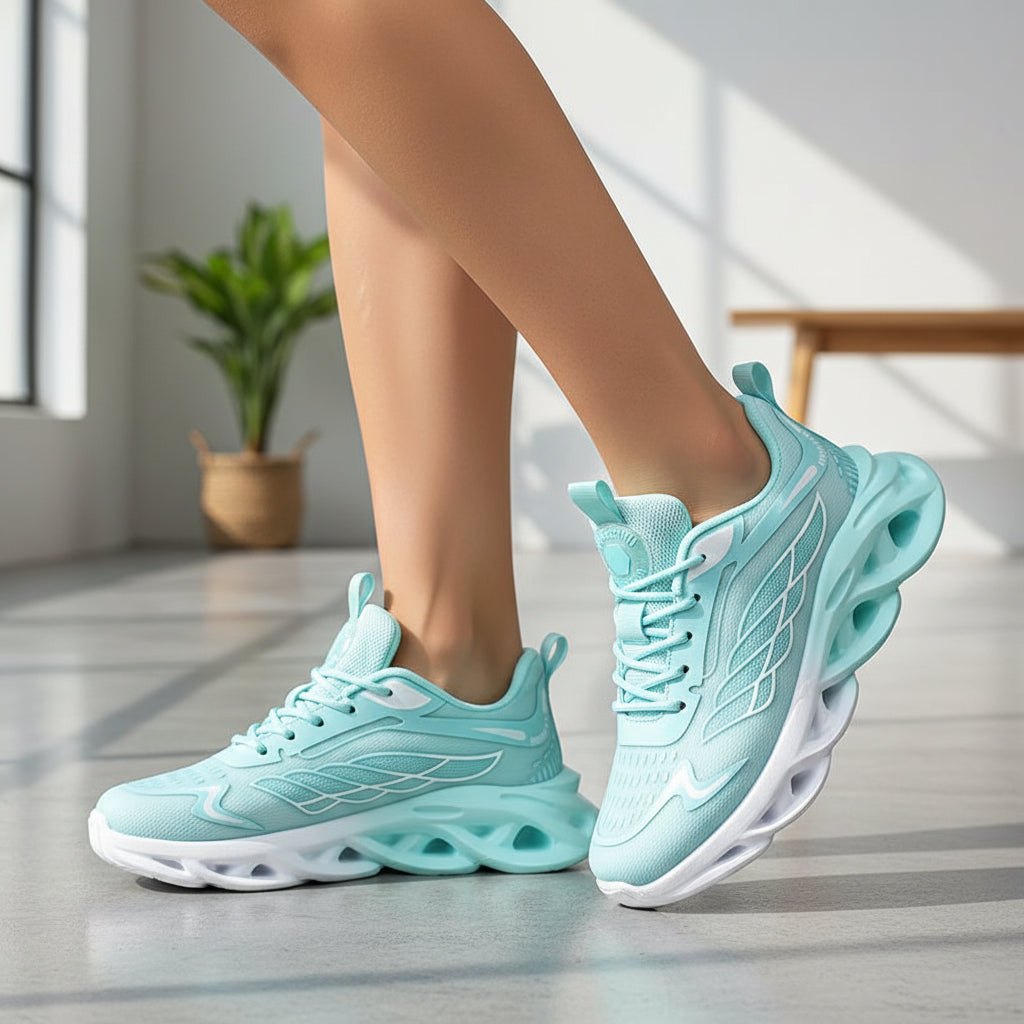 Women's Casual Lace-Up Lightweight Sneakers-Bon Voyage Vintage
