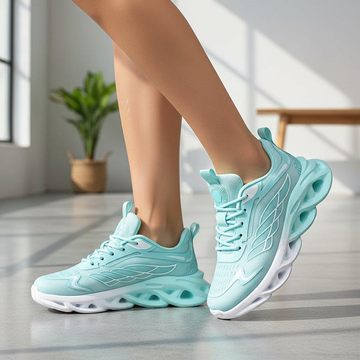 Women's Casual Lace-Up Lightweight Sneakers-Bon Voyage Vintage