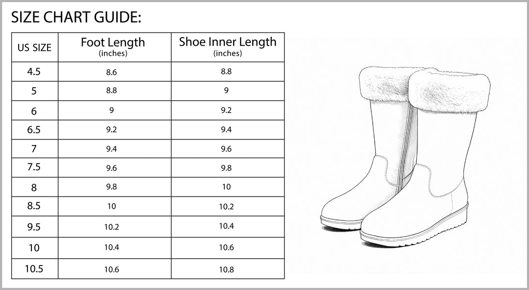 Women’s Casual Long Winter Boots for Snowfall-Bon Voyage Vintage