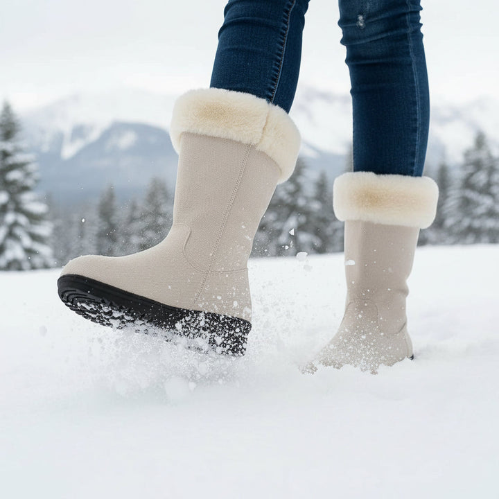 Women’s Casual Long Winter Boots for Snowfall-Bon Voyage Vintage