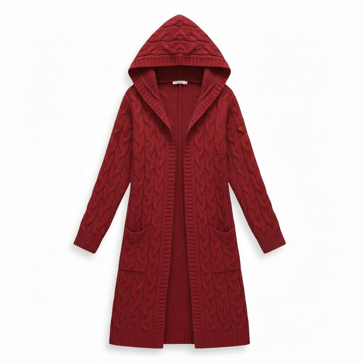 Women’s Casual Open Front Cardigan Sweater with Pockets-Bon Voyage Vintage