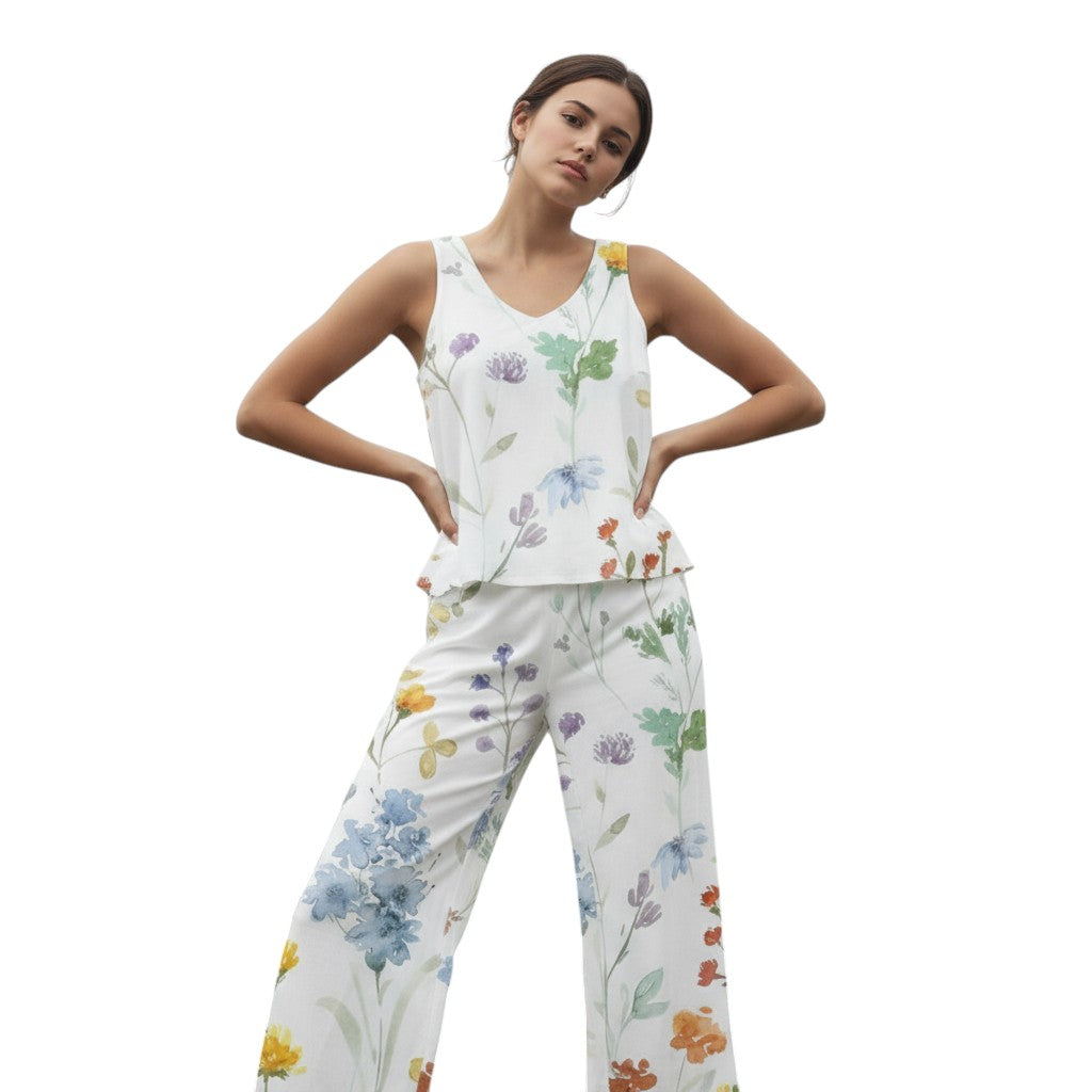 Women's Chic Office Casual Two-Piece Set-Bon Voyage Vintage