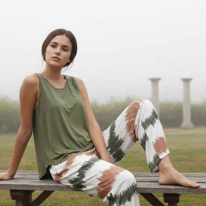 Women's Chic Office Casual Two-Piece Set-Bon Voyage Vintage