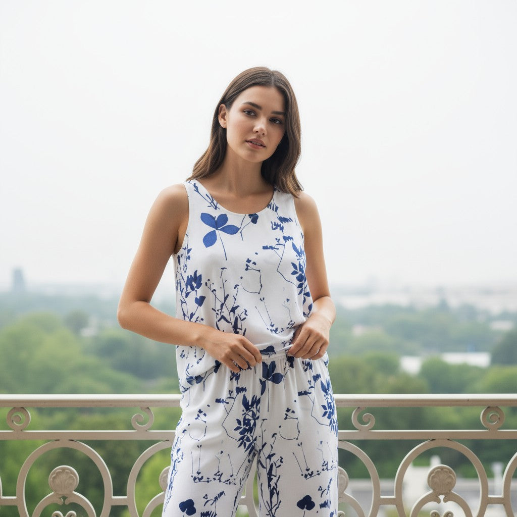 Women's Chic Office Casual Two-Piece Set-Bon Voyage Vintage