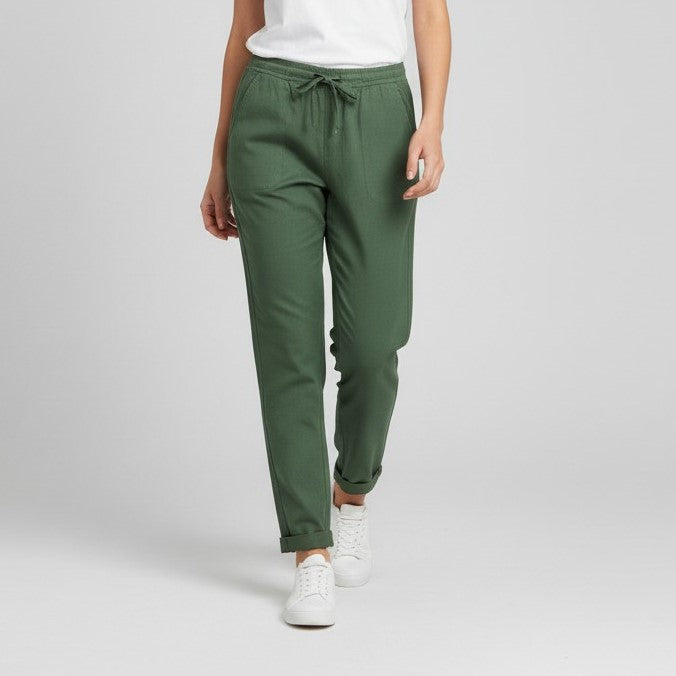 Women’s Comfortable Pants Relaxed Fit Casual Trousers-Bon Voyage Vintage