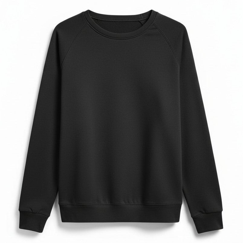Women’s Cotton Sweatshirt Long Sleeve Casual Crewneck Pullover-Bon Voyage Vintage
