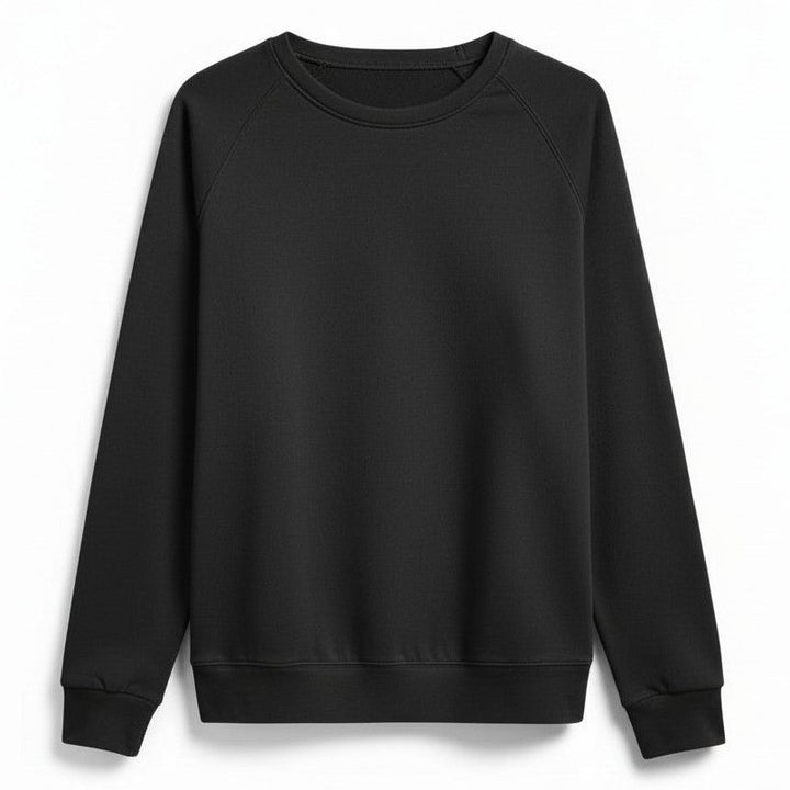 Women’s Cotton Sweatshirt Long Sleeve Casual Crewneck Pullover-Bon Voyage Vintage