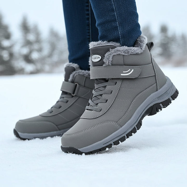 Women’s Cozy Faux Fur Lined Snow Boots-Bon Voyage Vintage