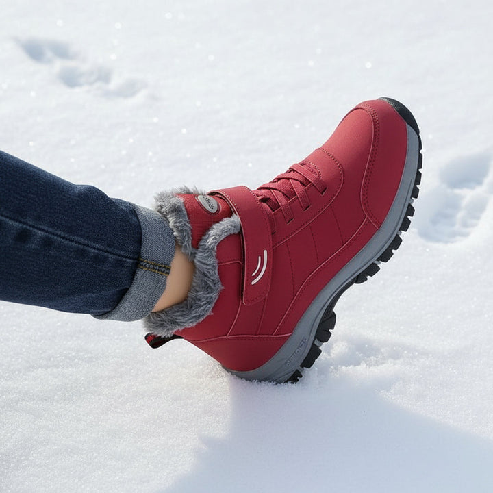 Women’s Cozy Faux Fur Lined Snow Boots-Bon Voyage Vintage