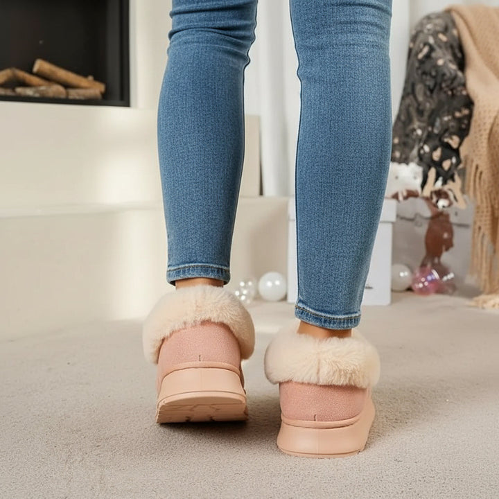 Women’s Cozy Plush Winter Boots-Bon Voyage Vintage