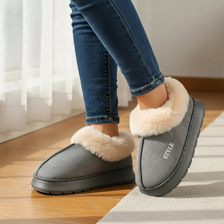 Women’s Cozy Plush Winter Boots-Bon Voyage Vintage