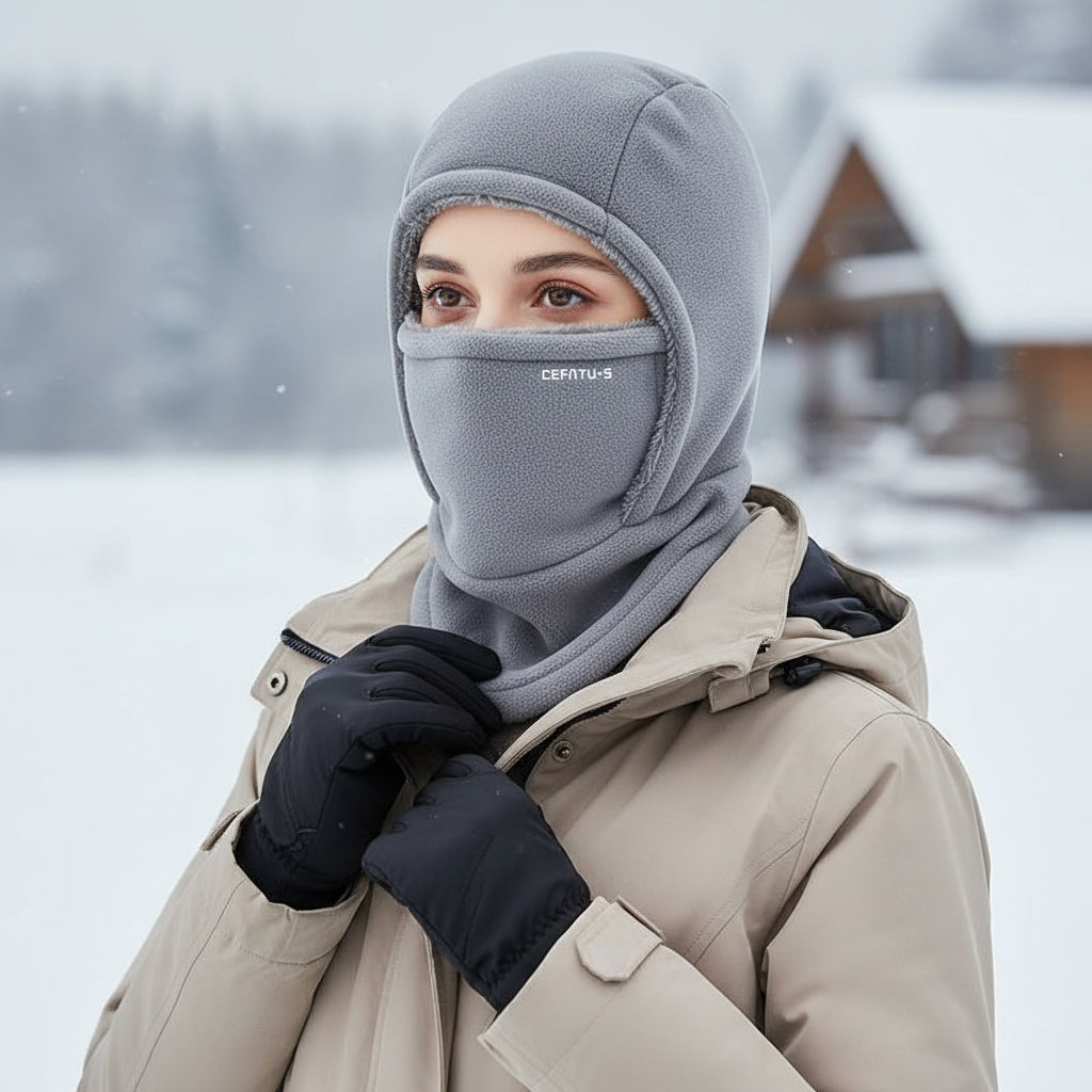Women’s Face & Neck Cover Mask for This Winter-Bon Voyage Vintage