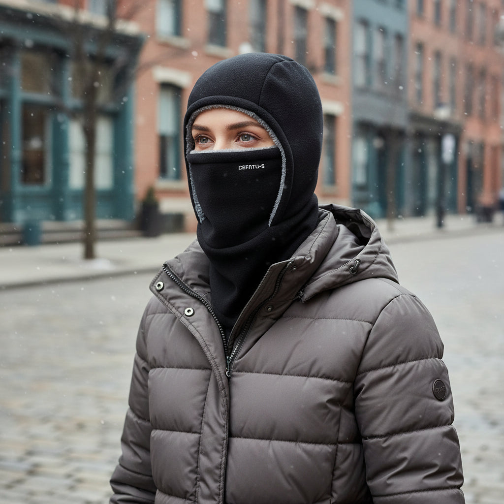 Women’s Face & Neck Cover Mask for This Winter-Bon Voyage Vintage