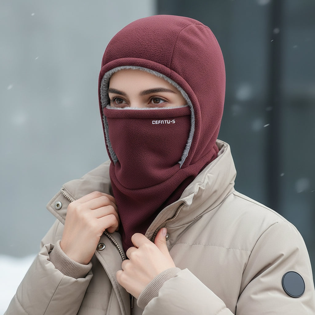 Women’s Face & Neck Cover Mask for This Winter-Bon Voyage Vintage