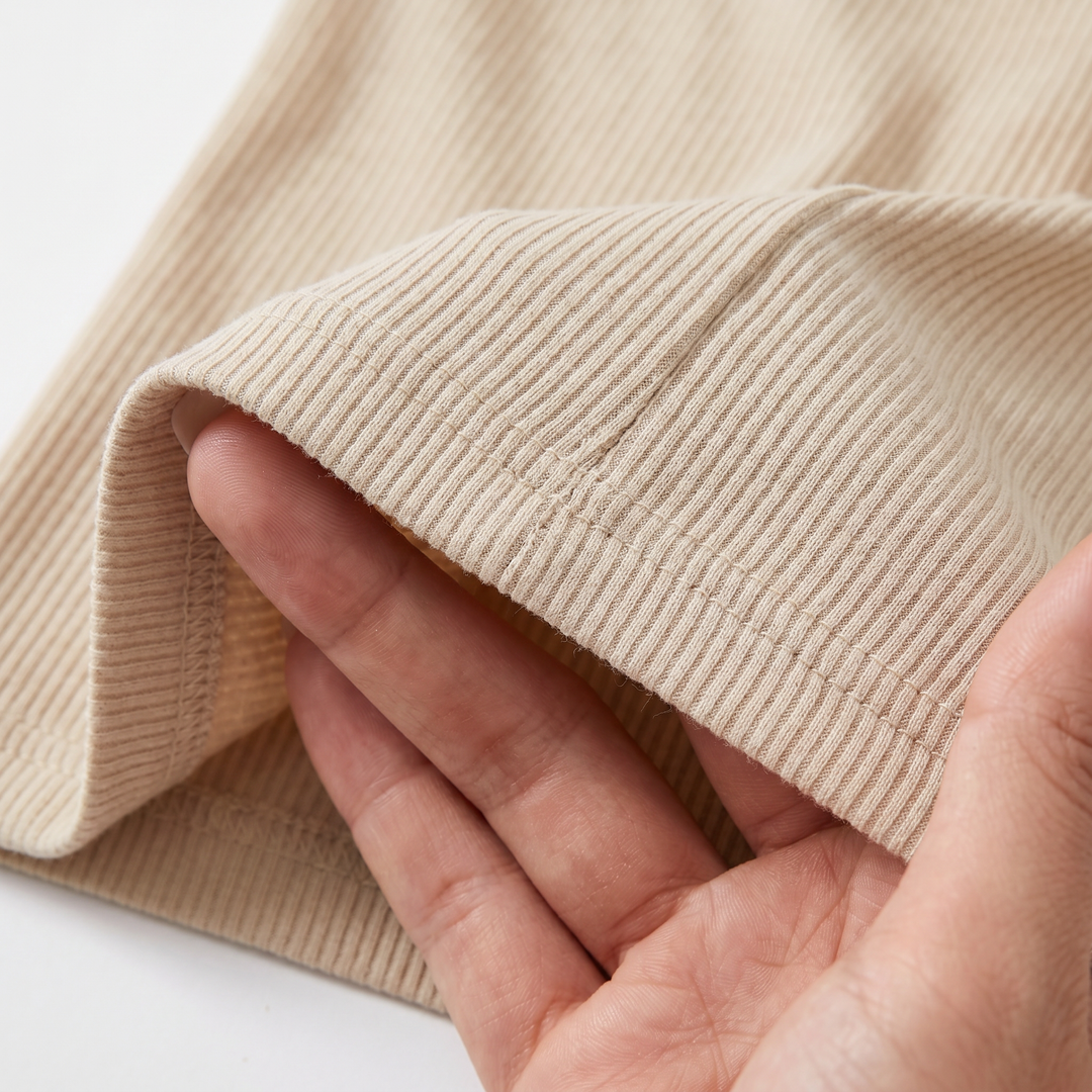 Women’s Four Piece Lounge Set Crop Tops and Wide Leg Pants with Shorts-Bon Voyage Vintage