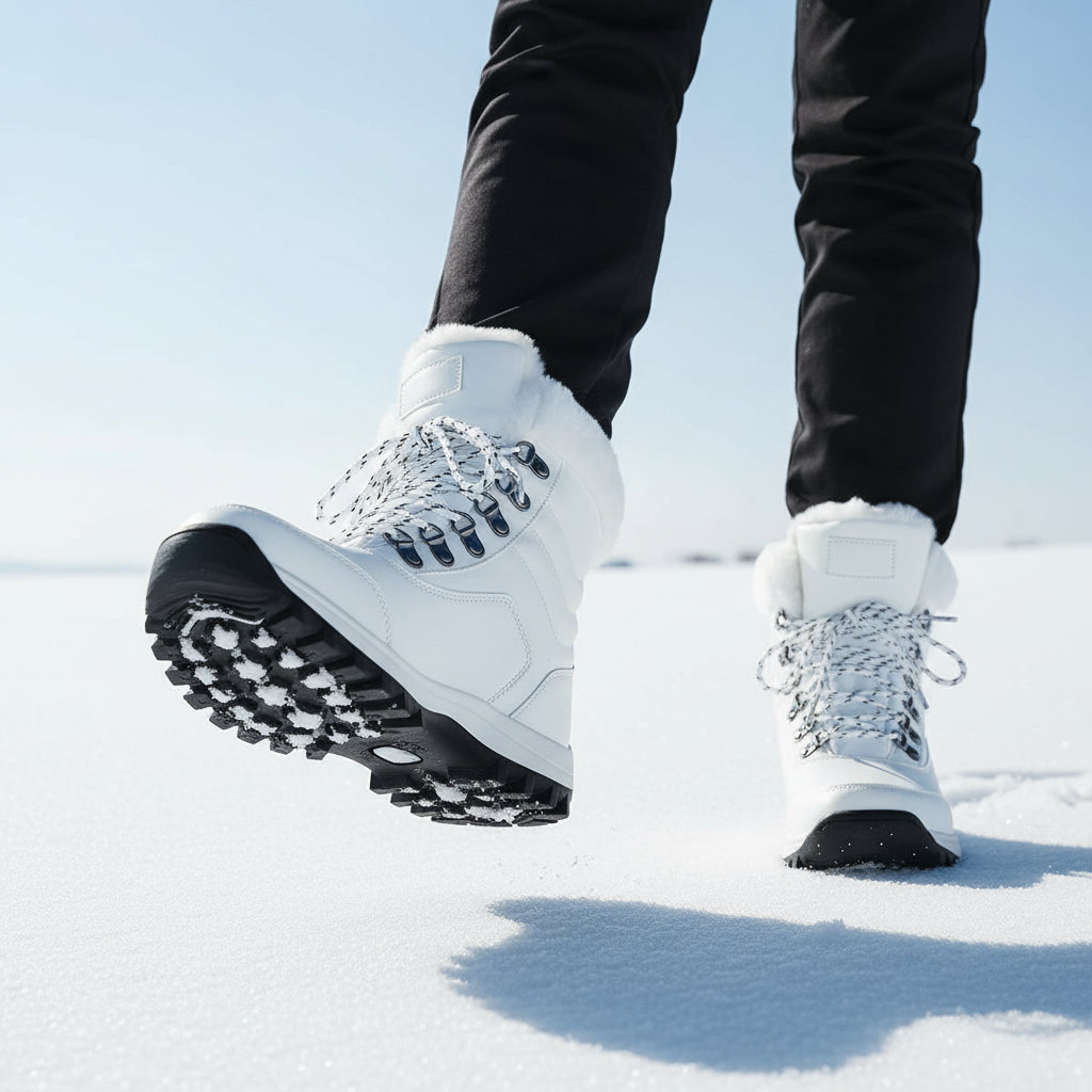 Women’s High-Top Winter Snow Boots-Bon Voyage Vintage