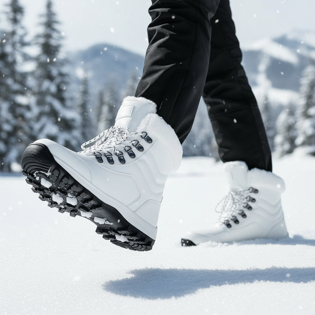 Women’s High-Top Winter Snow Boots-Bon Voyage Vintage