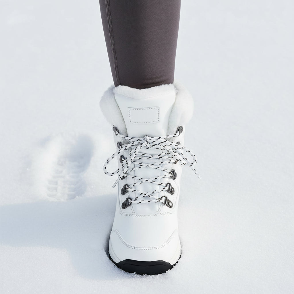 Women’s High-Top Winter Snow Boots-Bon Voyage Vintage