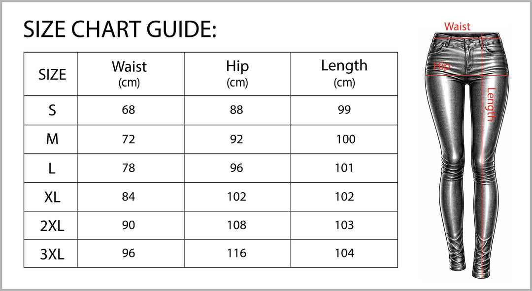 Women’s High-Waist Faux Leather Trousers Pants-Bon Voyage Vintage