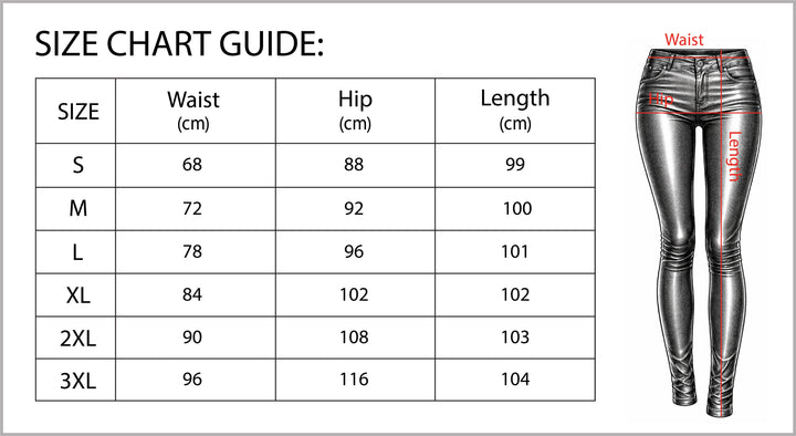Women’s High-Waist Faux Leather Trousers Pants-Bon Voyage Vintage