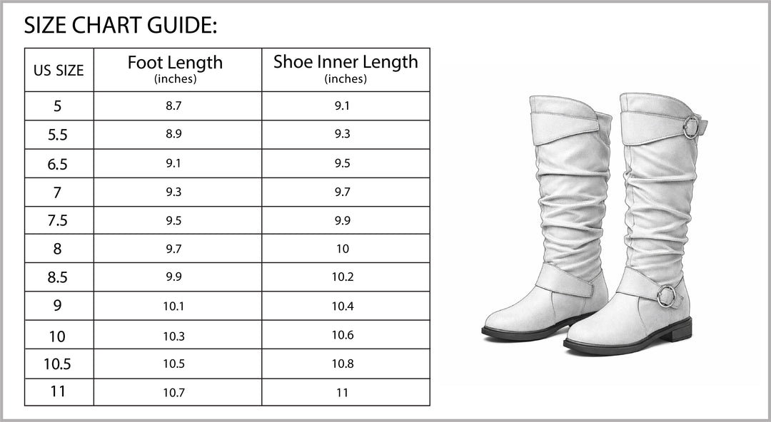 Women’s Knee-High Slip-On Boots-Bon Voyage Vintage