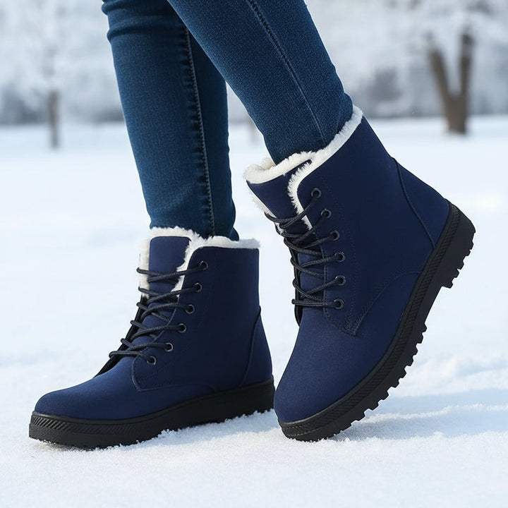 Women’s Lightweight Winter Ankle Boots-Bon Voyage Vintage