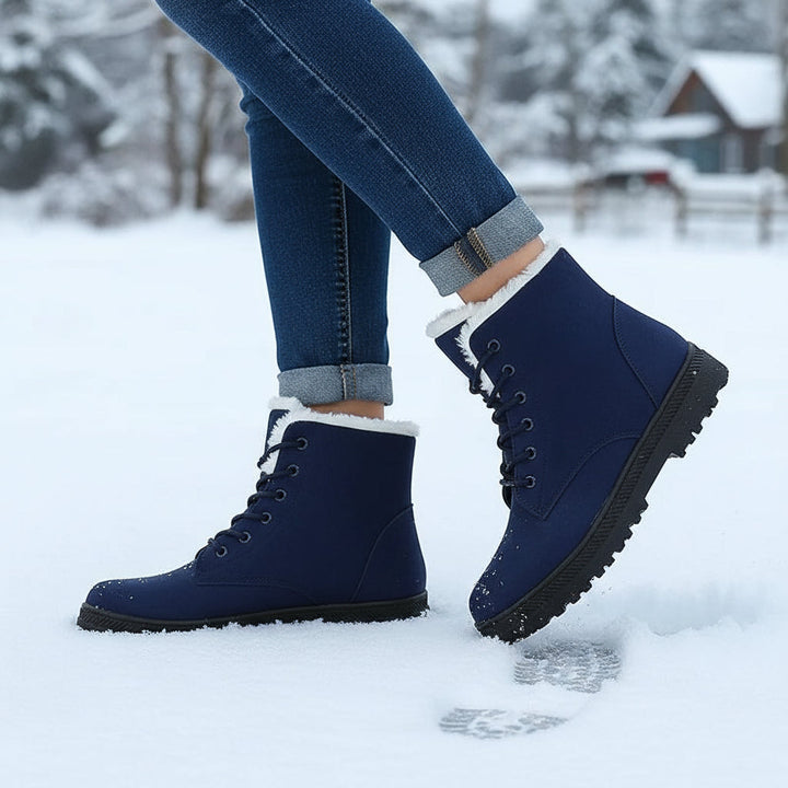 Women’s Lightweight Winter Ankle Boots-Bon Voyage Vintage