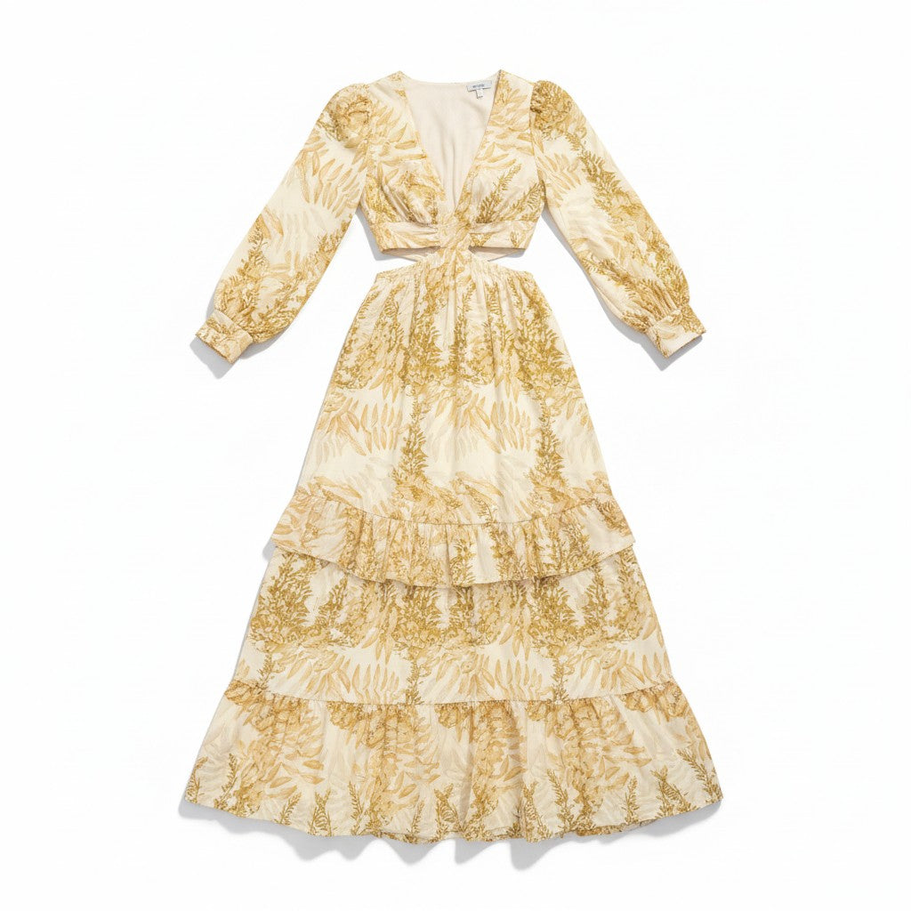 Women’s Long Summer Flowy Maxi Dress-Bon Voyage Vintage